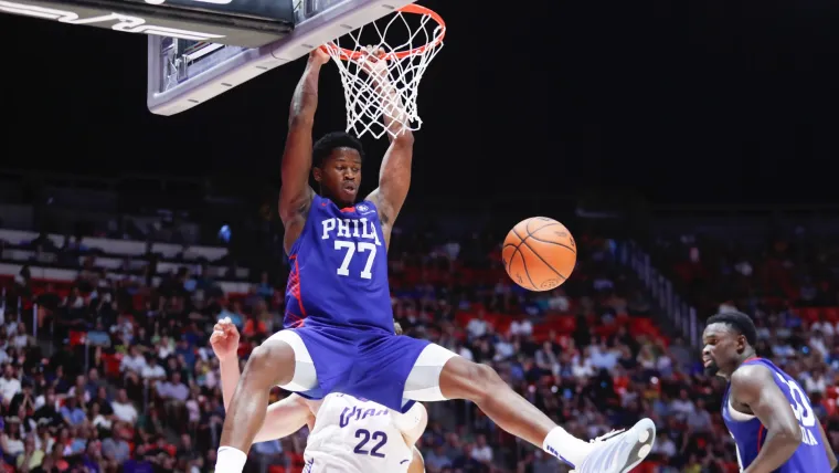 76ers rookie VJ Edgecombe looks like the truth in NBA Summer League debut | Sporting News